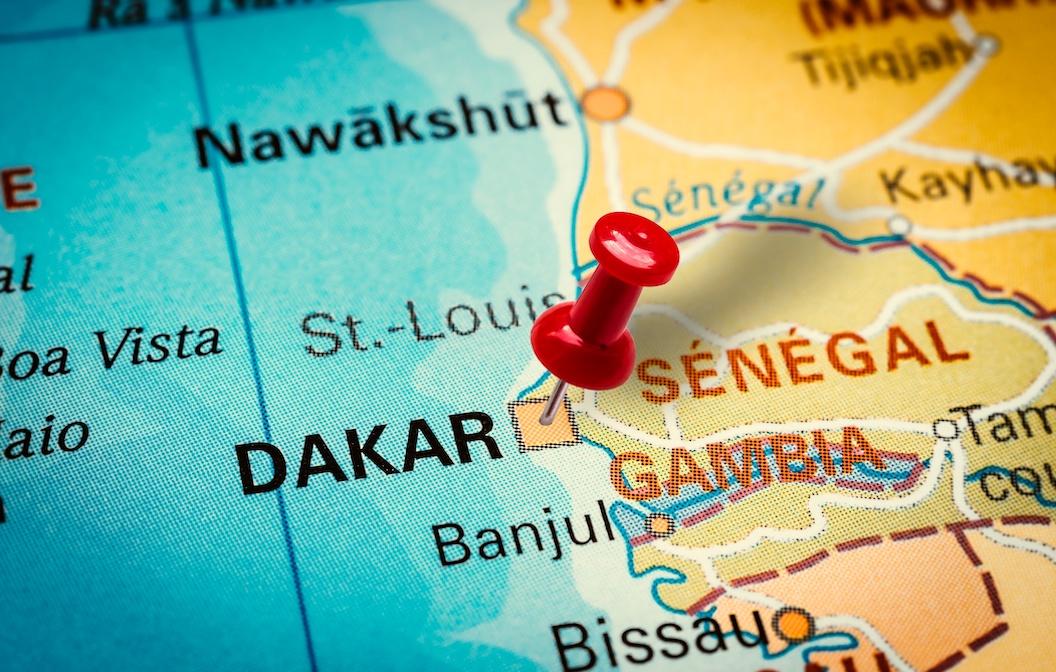 Senegal Map