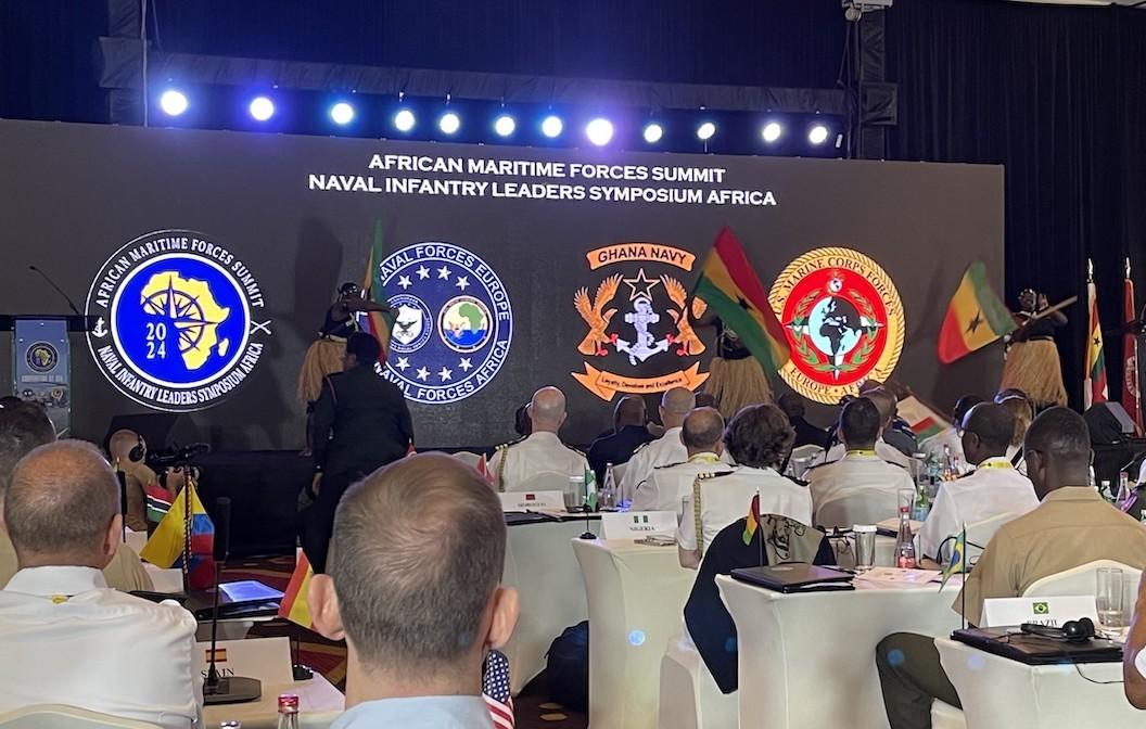 picture of personnel attending the African Martime Forces Summit