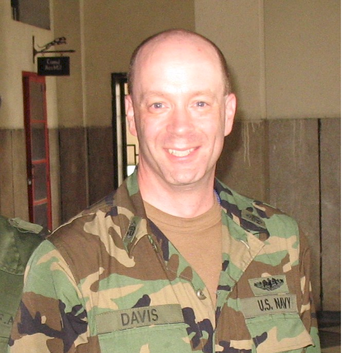 Photo of Jeffrey Davis, LNC (ret), U.S. Navy Reserve