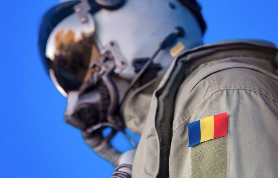 Airforce with Romanian Flag